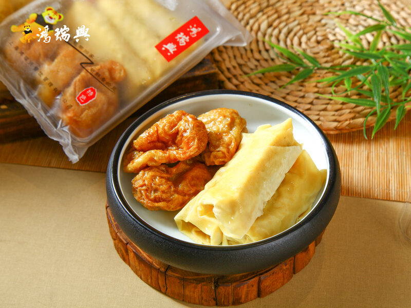 油豆腐百叶包鲜肉半成品